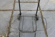portable folding baggage trolley