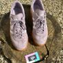 Premium Purple Leather Adidas Samba Image 2