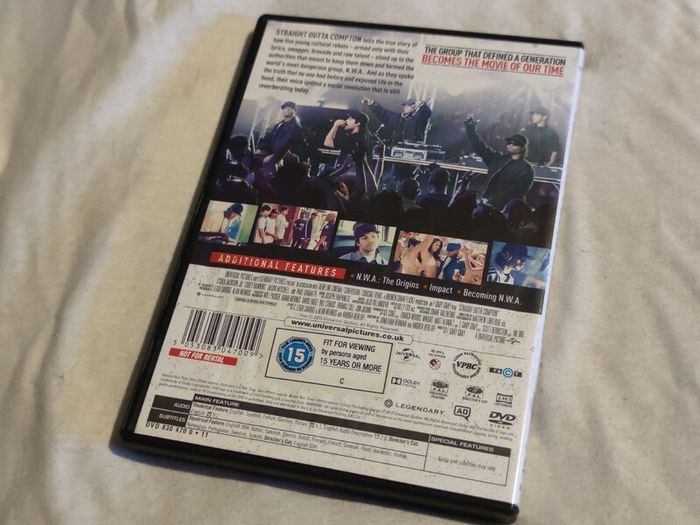 Straight Outta Compton Dvd
