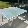 Glass garden table Image 2