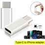 USB Type-C to iPhone Lightning Adapter White | Fast Charging & Data Transfer Image 3