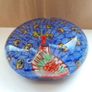 Retro Glass Paper Weight ( Peacock ) Image 3