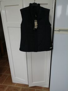 Pringle  Black Gilet L (14/16) New