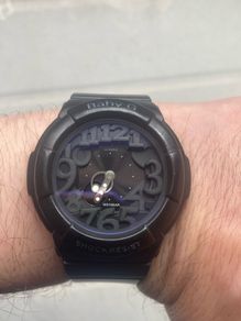 Blacked out Casio Baby G
