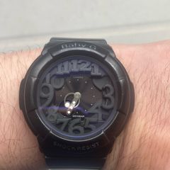 Blacked out Casio Baby G