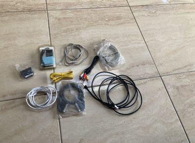 Various cable for sale ... VGA , Cat5e and composite etc .... sold as seen as a job lot .... no offers as priced to sell