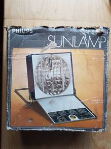 Vintage Retro Philips Sunlamp/sunbed