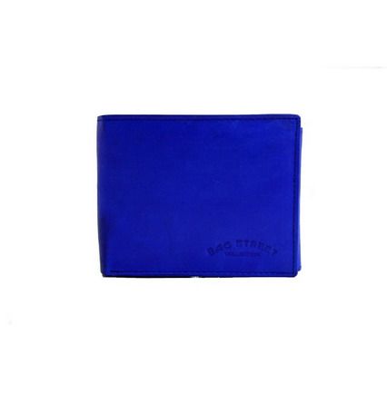 Men's Wallet - Blue - Genuine Leather