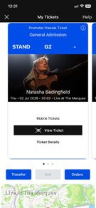 Natasha Bedingfield @ Marquee Cork