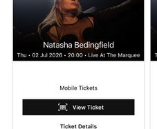 Natasha Bedingfield @ Marquee Cork