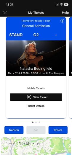 Natasha Bedingfield @ Marquee Cork