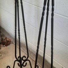 lampstand & 2 candle holders