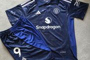 Hojlund kids football kit Manchester United 24-25 Last season clearance price Jersey