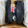 Runners trainers men's size 7.5 black memory foam brand new Image 8