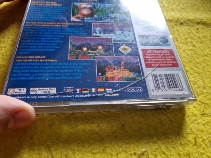 Worms  PlayStation1 Ps1 PlayStation2 Ps2 games Original