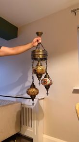 Oriental ceiling pendant light NEGOTIABLE