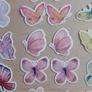 46pcs Butterfly Stickers Decals Image 5