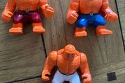 Lego compatible fantastic 4 maxi figures