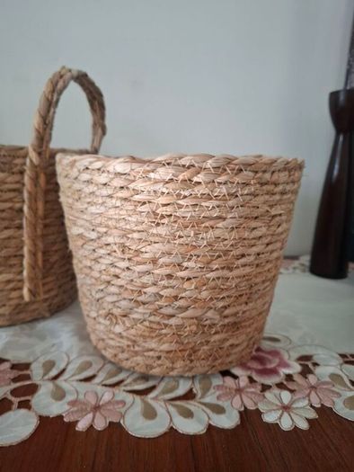 Sea-Grass Rattan Wicker Planter Basket