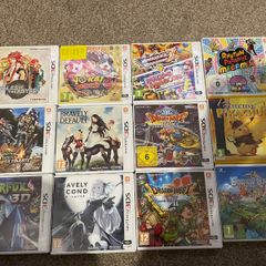 Nintendo 3DS Games Pokemon Zelda Mario Persona