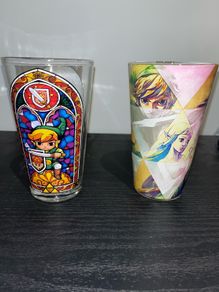 The Legend of Zelda set of 2 Glasses