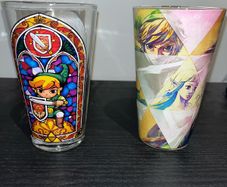 The Legend of Zelda set of 2 Glasses