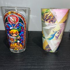 The Legend of Zelda set of 2 Glasses