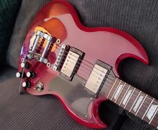 epiphone SG w/ vibrola