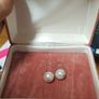Vintage Pearl Earrings Image 2