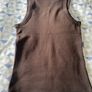 Size S brown ribbed top Image 3
