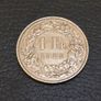 1982 One Franc Switzerland Coin Low Mintage Key Date Suisse Image 2