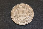 1982 One Franc Switzerland Coin Low Mintage Key Date Suisse