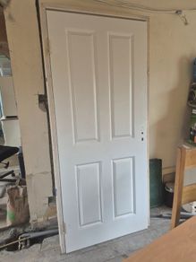 Recent internal door 865 x 2010 with frame 935 x 2060