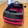 Kids Land Rover Electric Ride on car Pink Image 2