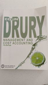 management and cost accounting book
