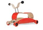 Red Wishbone Mini-Flip 3-in-1 walker, rocker, ride-on