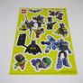 LEGO Batman movie minifigure series exclusive promotional sticker sheet stickers 29cm x 21cm Image 3