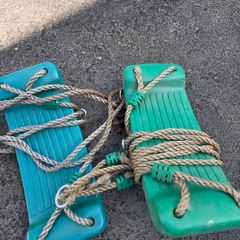 2 x plum swing seats
