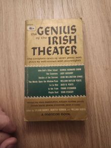 The Genius Of The Irish Theatre. Edited By Sylvan Barnet. Morton Berman & William Burto. First Edition Paperback In Good Condition. See Photos For Same.