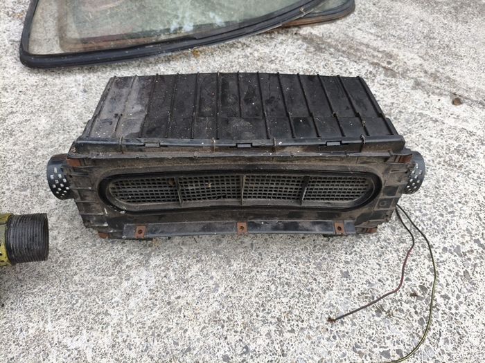 VW beetle air box with fan