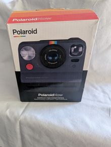 Polaroid Now Generation 2 i-Type Instant Camera in black