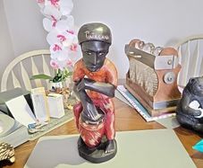 Caribbean wood carving