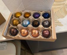 Assortment of Nespresso vertuo capsules