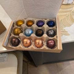 Assortment of Nespresso vertuo capsules