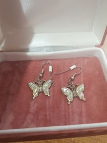 Vintage Butterfly Earrings