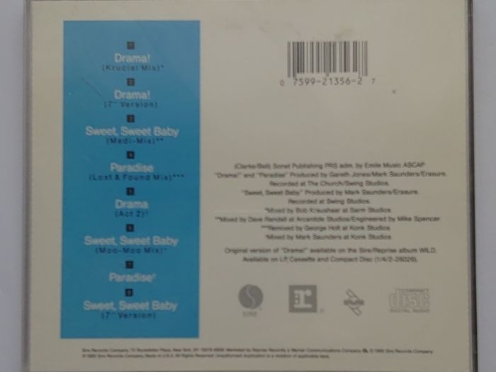 Erasure - Drama ! - CD Single