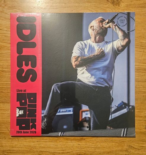 IDLES "Live At Pinkpop 20th June 2026" Sealed Vinyl Album