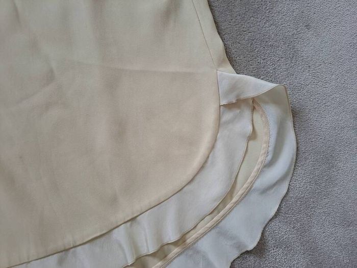 Stella Mccartney Cream Ruffle blouse M