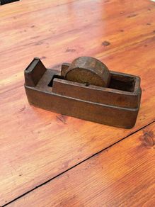 Cast iron Sellotape holder