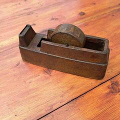 Cast iron Sellotape holder